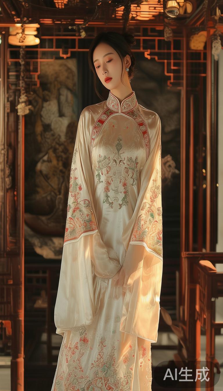 抖音涨粉文案句子旗袍_旗袍之美，你get了吗？插图